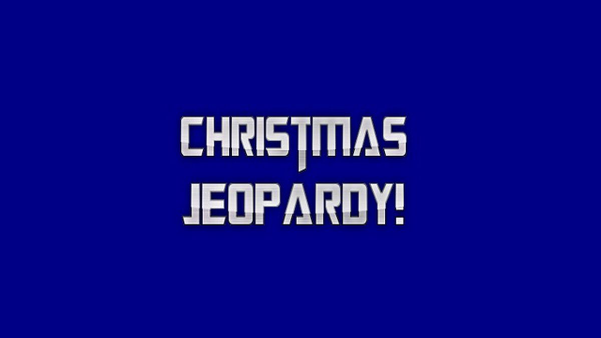 Christmas Jeopardy image number null